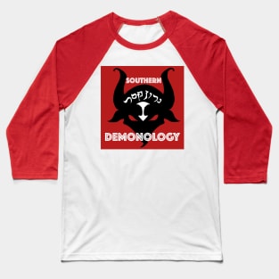 Southern Demonology Logo Baseball T-Shirt